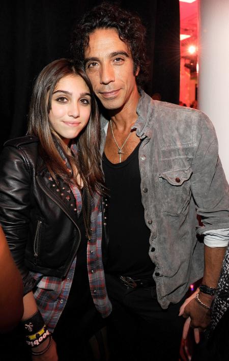 Carlos Leon and his daughter Lourdes Leon